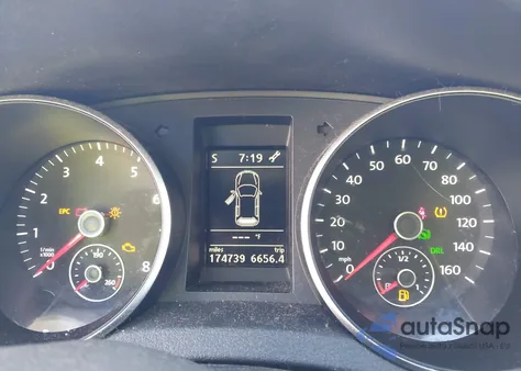 2012 Volkswagen Golf 2.5L 4-Door из США, поврежденный, VIN WVWDB7AJXCW200851